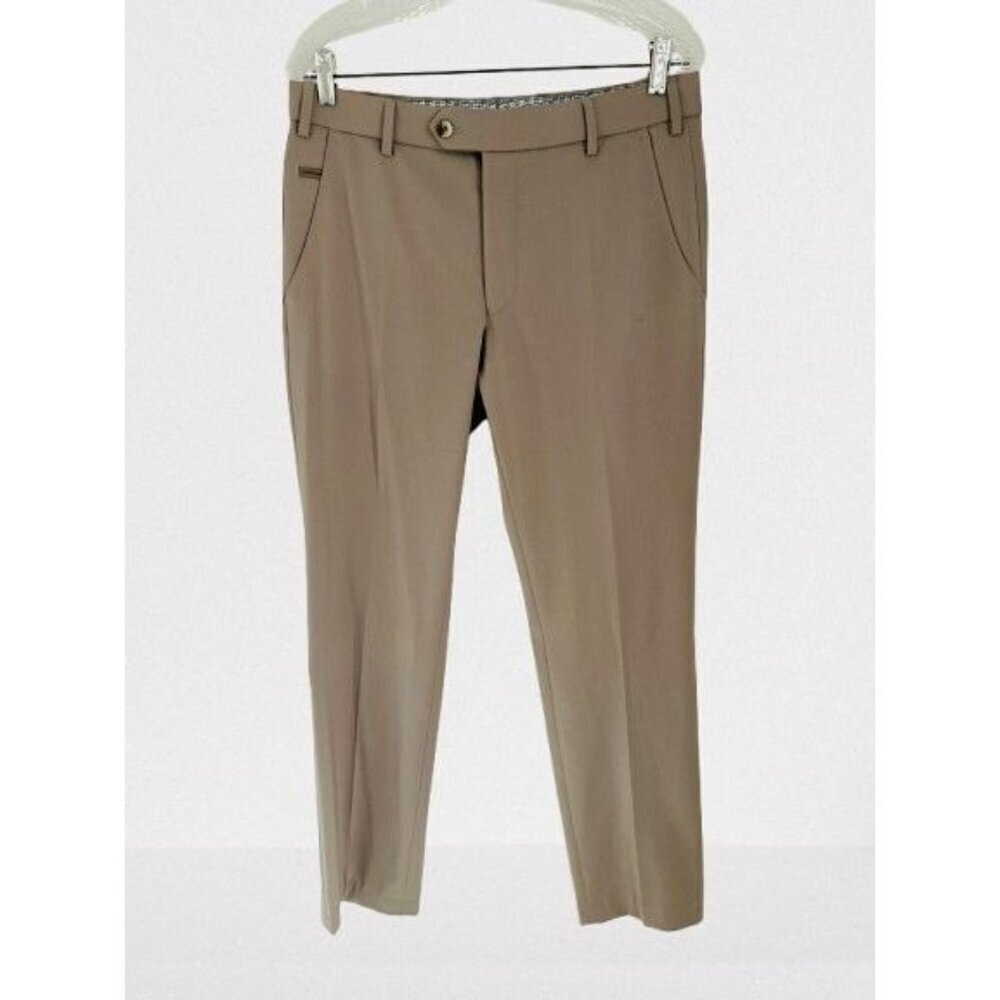 MEYER Flex Trousers Casual Pants Bone Color Size 33/29